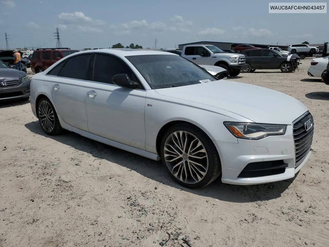 2017 Audi A6 Premium VIN: WAUC8AFC4HN043457 Lot: 58323816