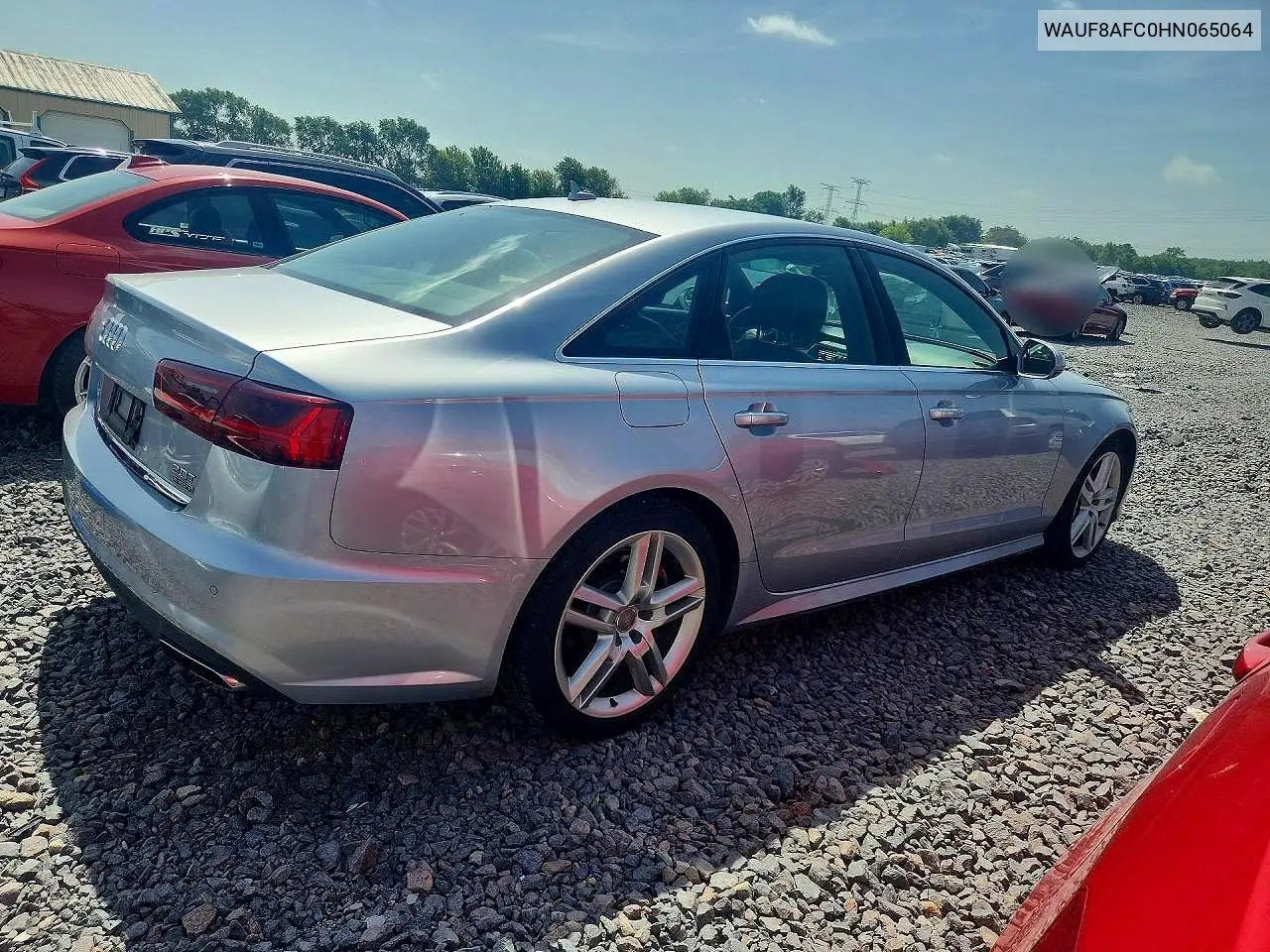 2017 Audi A6 Premium VIN: WAUF8AFC0HN065064 Lot: 58825986