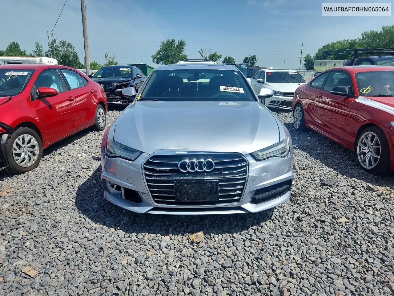 2017 Audi A6 Premium VIN: WAUF8AFC0HN065064 Lot: 58825986