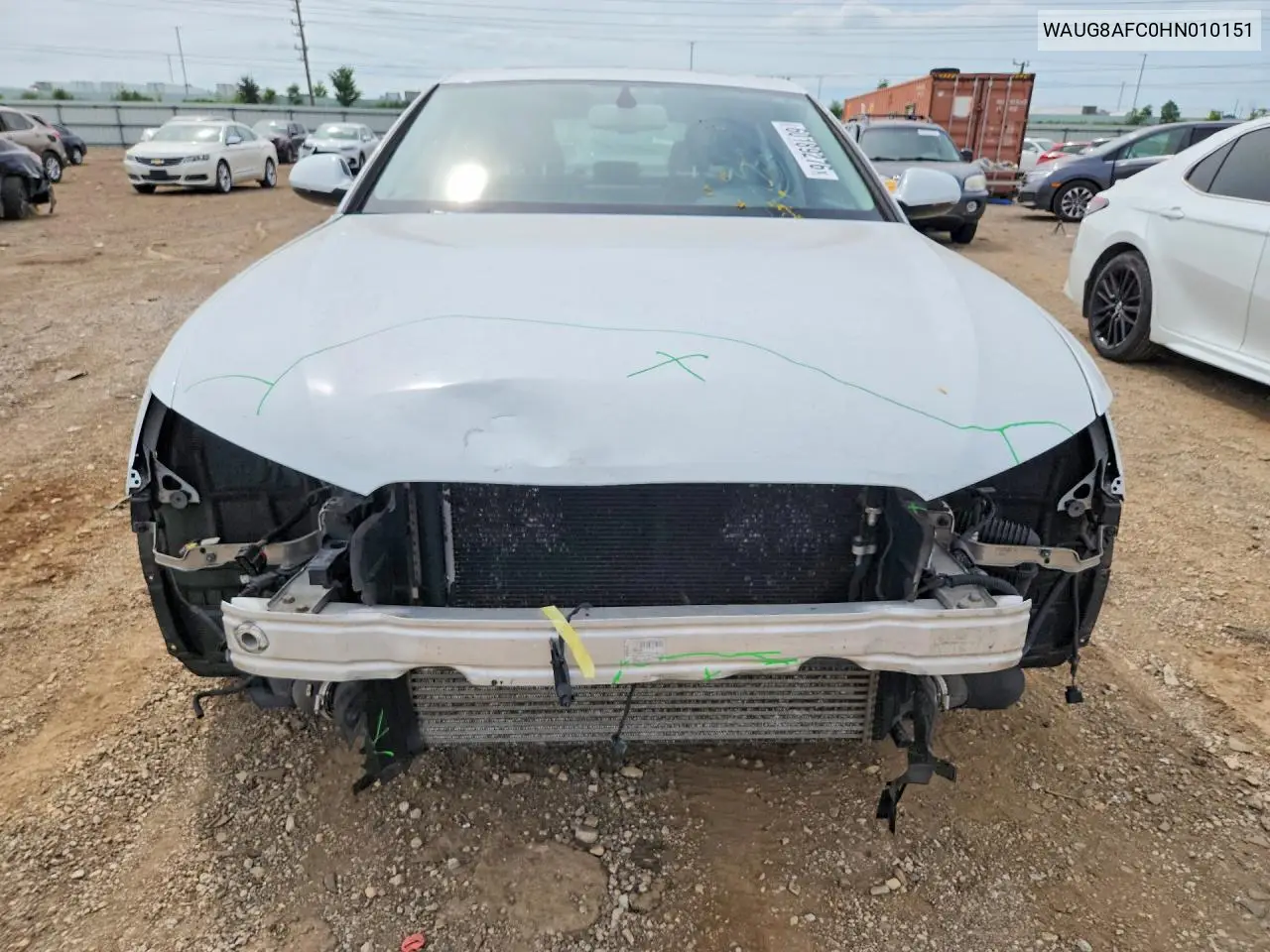 2017 Audi A6 Premium Plus VIN: WAUG8AFC0HN010151 Lot: 60189276