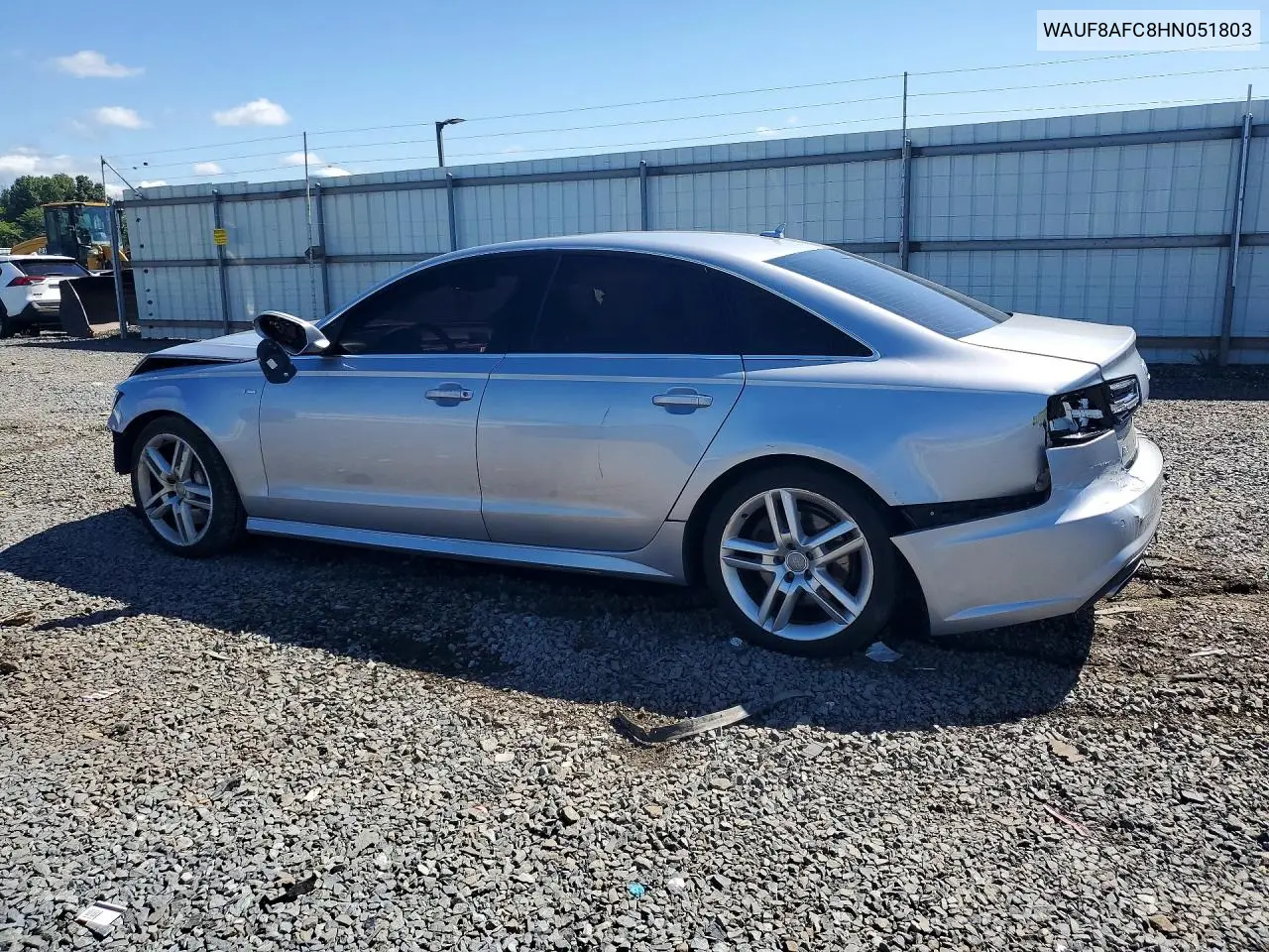2017 Audi A6 Premium VIN: WAUF8AFC8HN051803 Lot: 60242316