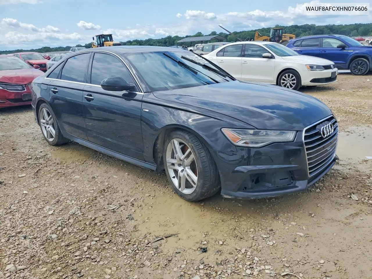 2017 Audi A6 Premium VIN: WAUF8AFCXHN076606 Lot: 60468296
