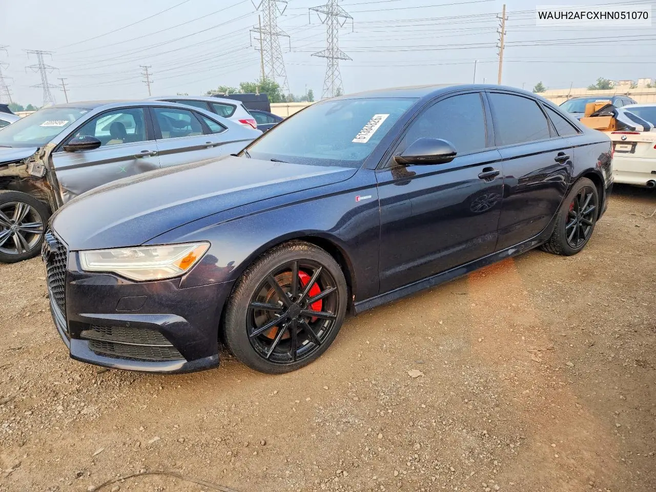 2017 Audi A6 Prestige VIN: WAUH2AFCXHN051070 Lot: 61384826