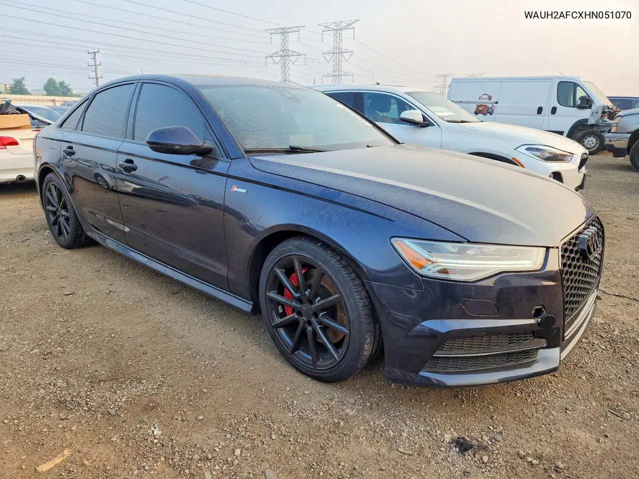 2017 Audi A6 Prestige VIN: WAUH2AFCXHN051070 Lot: 61384826