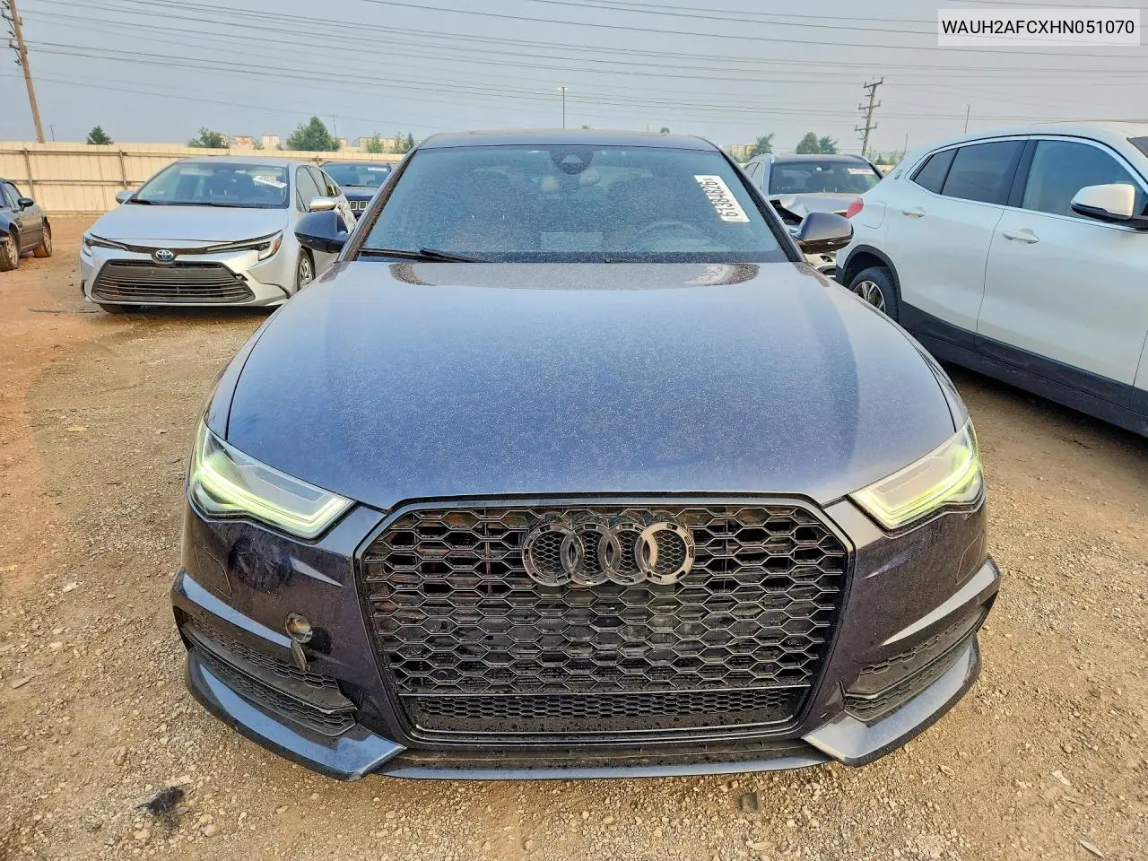 2017 Audi A6 Prestige VIN: WAUH2AFCXHN051070 Lot: 61384826