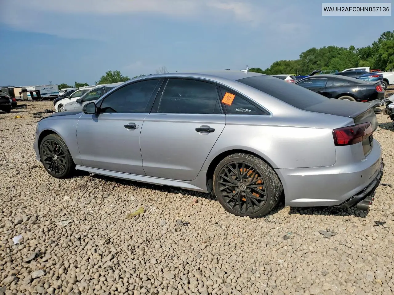2017 Audi A6 Prestige VIN: WAUH2AFC0HN057136 Lot: 61388016