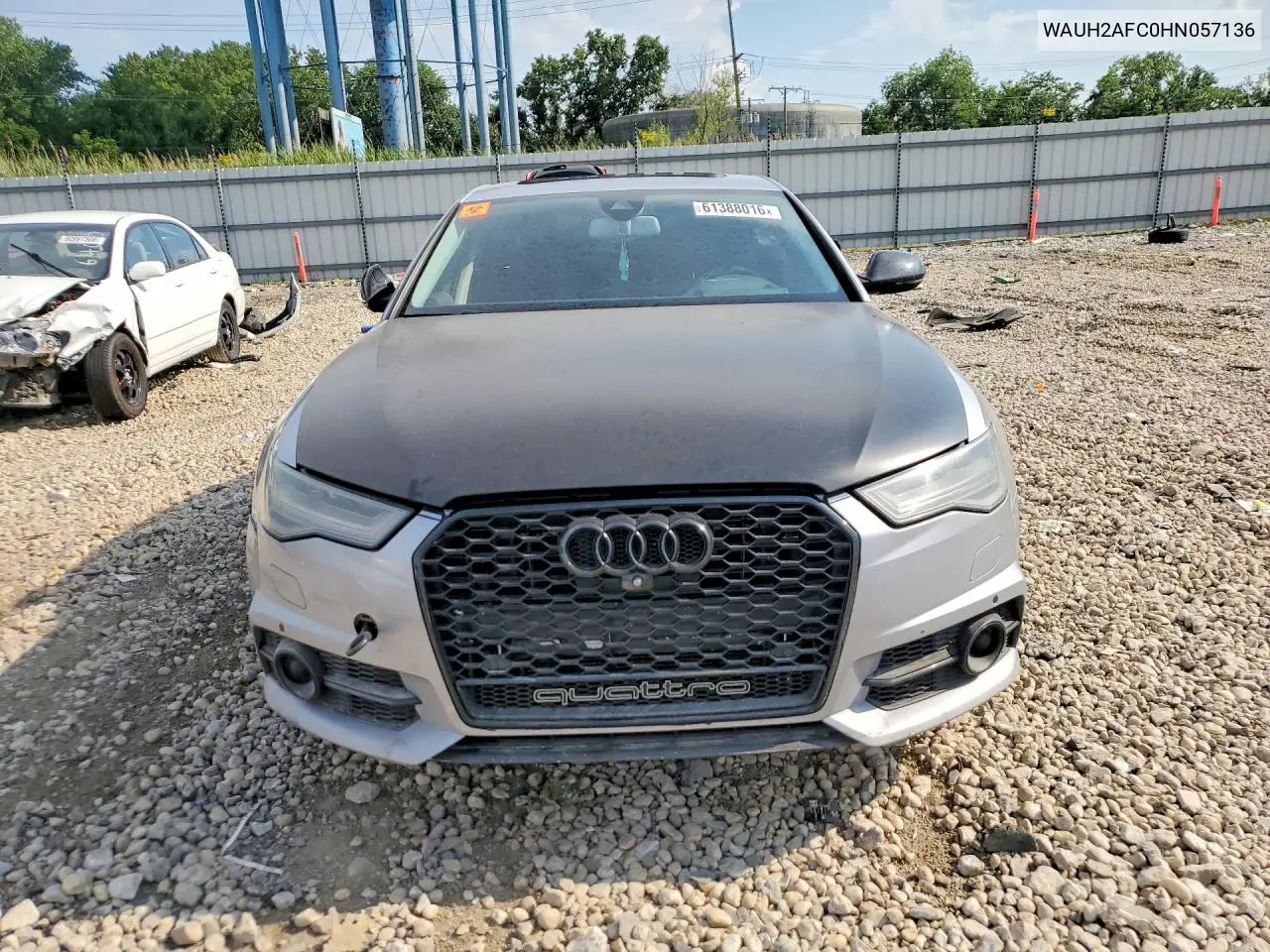2017 Audi A6 Prestige VIN: WAUH2AFC0HN057136 Lot: 61388016