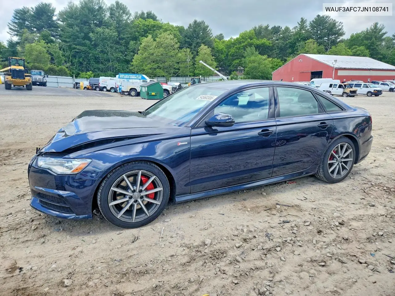 2018 Audi A6 Premium VIN: WAUF3AFC7JN108741 Lot: 54560306