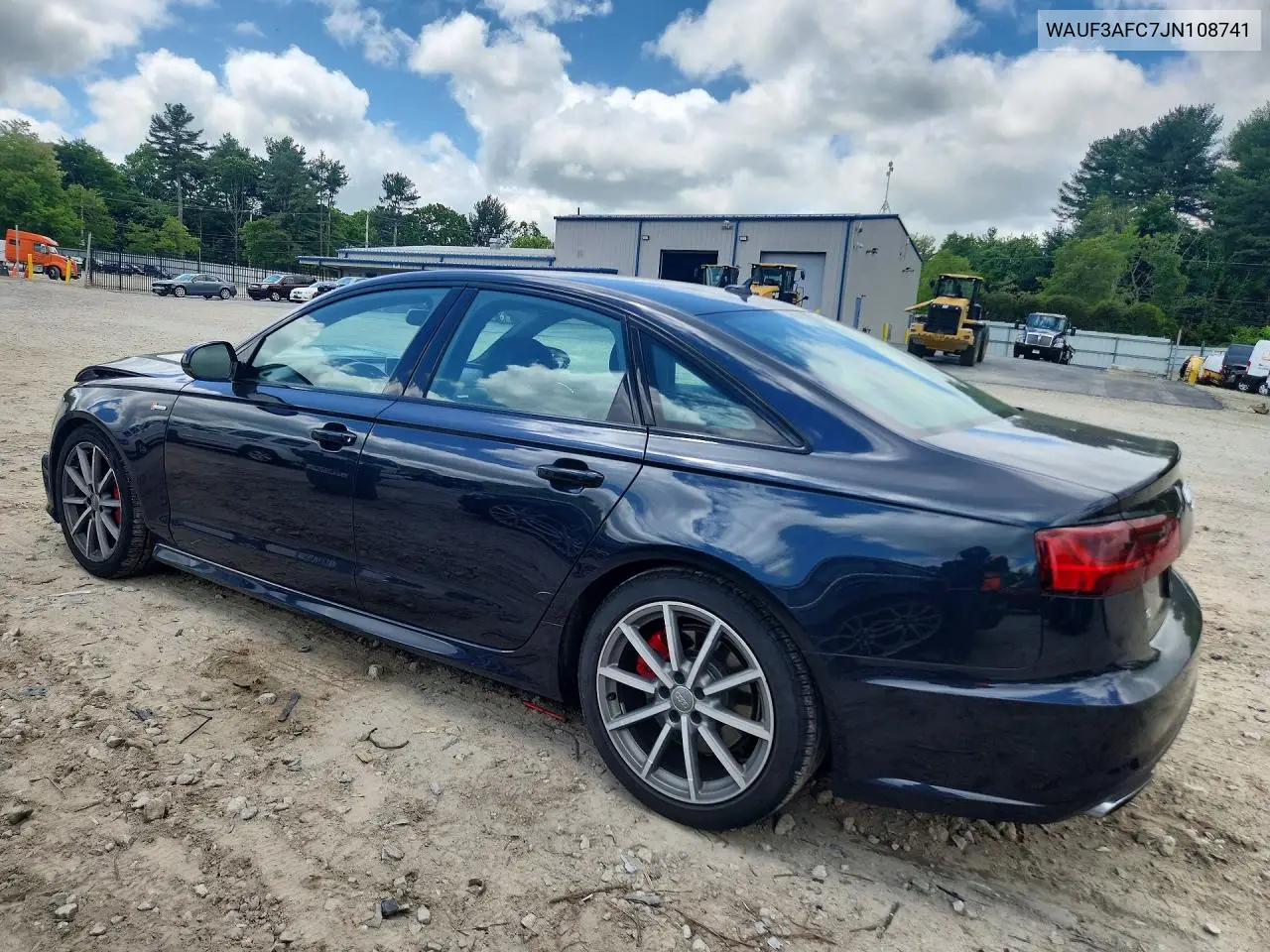 2018 Audi A6 Premium VIN: WAUF3AFC7JN108741 Lot: 54560306