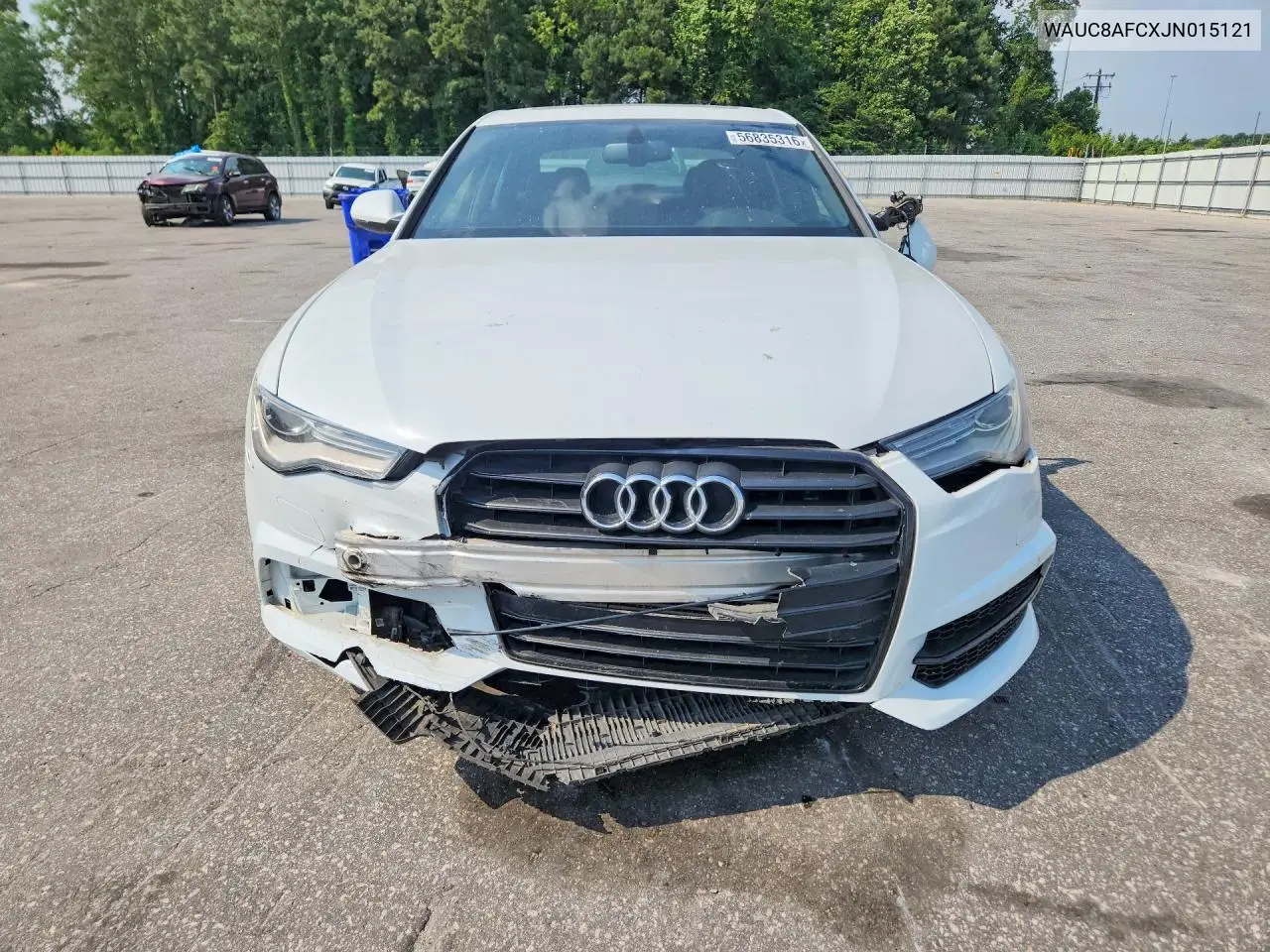 2018 Audi A6 Premium VIN: WAUC8AFCXJN015121 Lot: 56835316