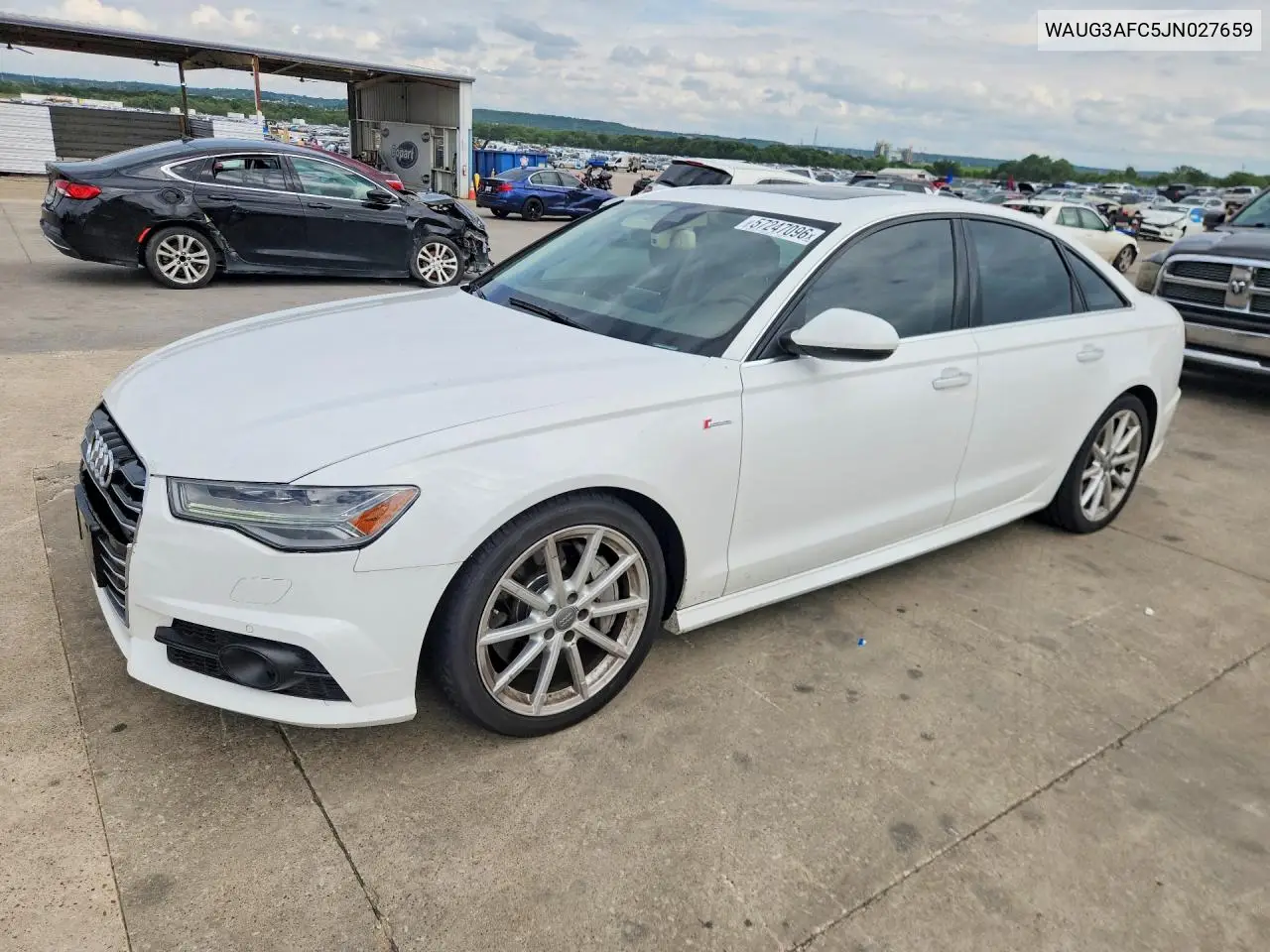 2018 Audi A6 Premium Plus VIN: WAUG3AFC5JN027659 Lot: 57247096