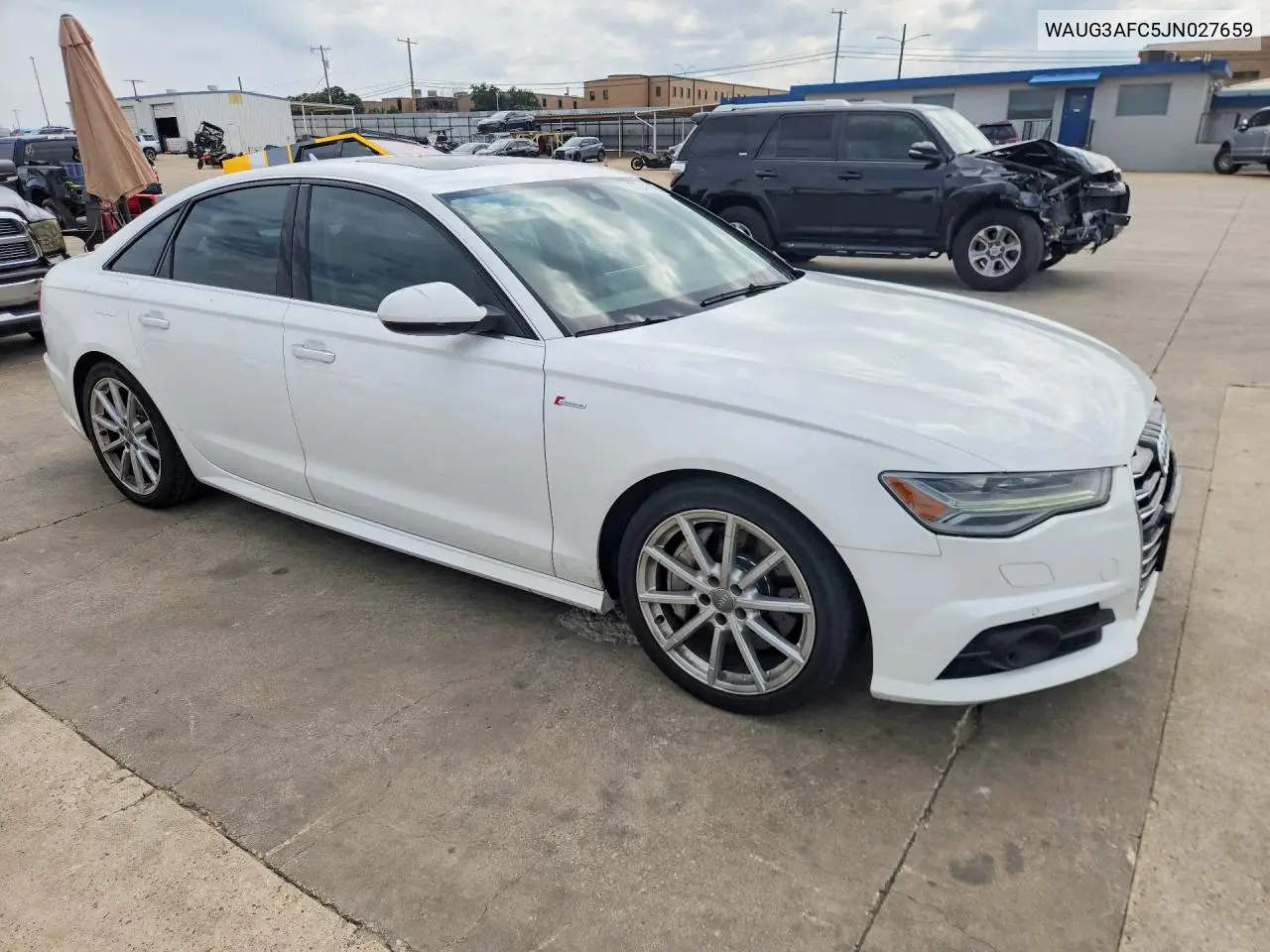 2018 Audi A6 Premium Plus VIN: WAUG3AFC5JN027659 Lot: 57247096