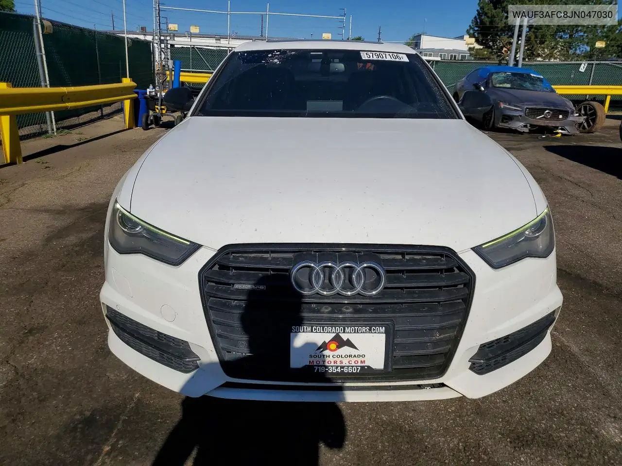 2018 Audi A6 Premium VIN: WAUF3AFC8JN047030 Lot: 57907106