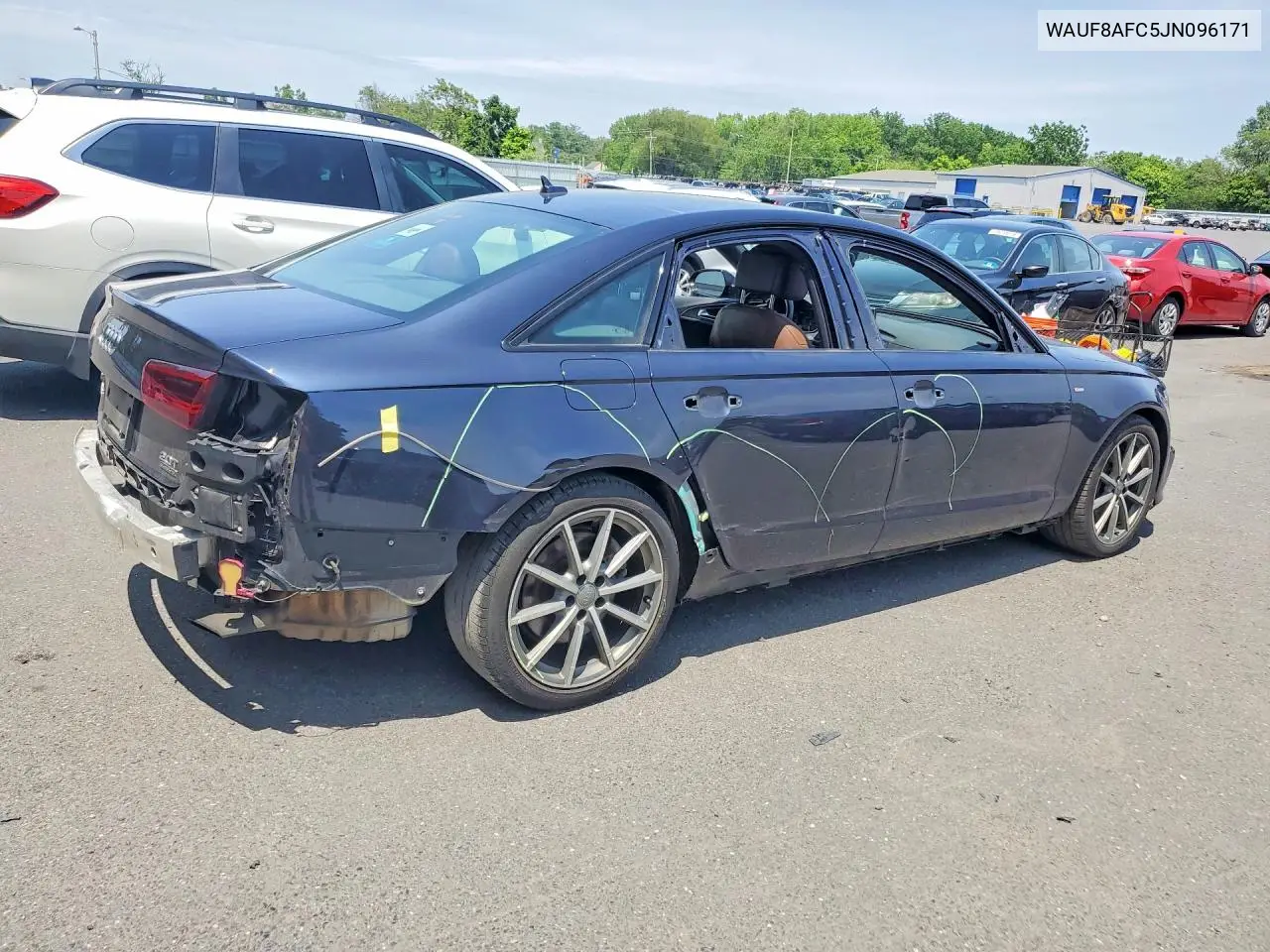 2018 Audi A6 Premium VIN: WAUF8AFC5JN096171 Lot: 58545976