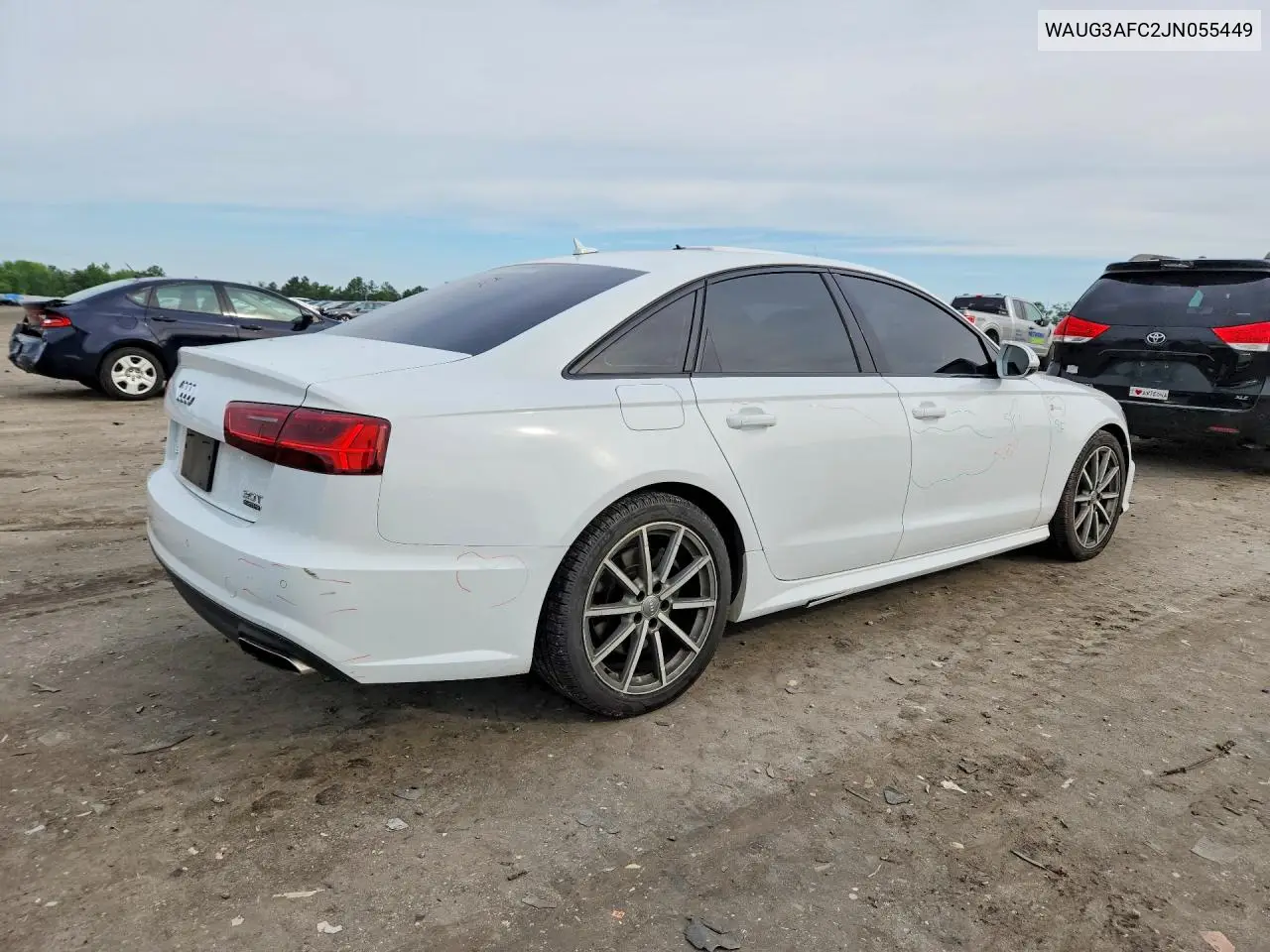2018 Audi A6 Premium Plus VIN: WAUG3AFC2JN055449 Lot: 58599646