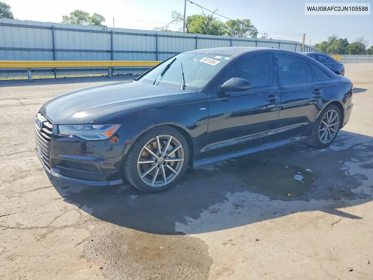 2018 Audi A6 Premium Plus VIN: WAUG8AFC2JN105588 Lot: 58915386
