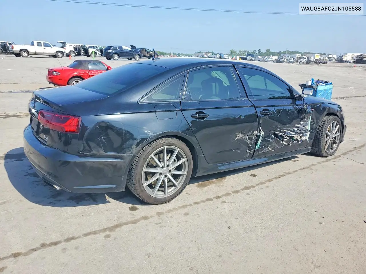 2018 Audi A6 Premium Plus VIN: WAUG8AFC2JN105588 Lot: 58915386