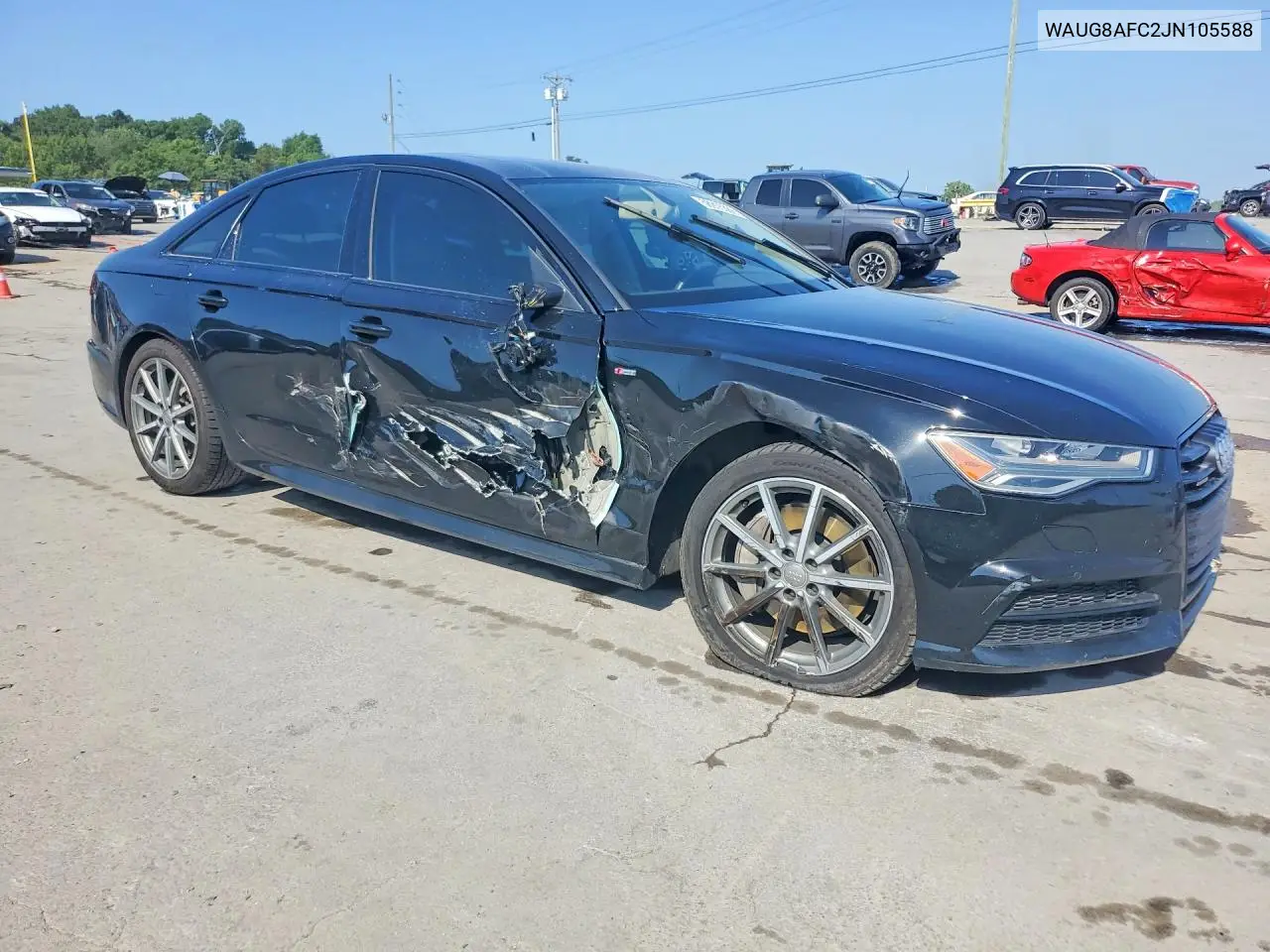 2018 Audi A6 Premium Plus VIN: WAUG8AFC2JN105588 Lot: 58915386