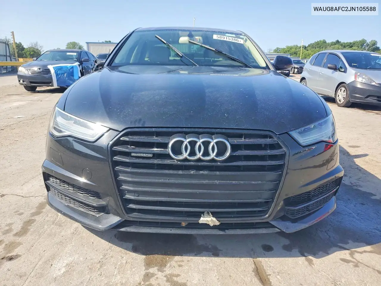 2018 Audi A6 Premium Plus VIN: WAUG8AFC2JN105588 Lot: 58915386