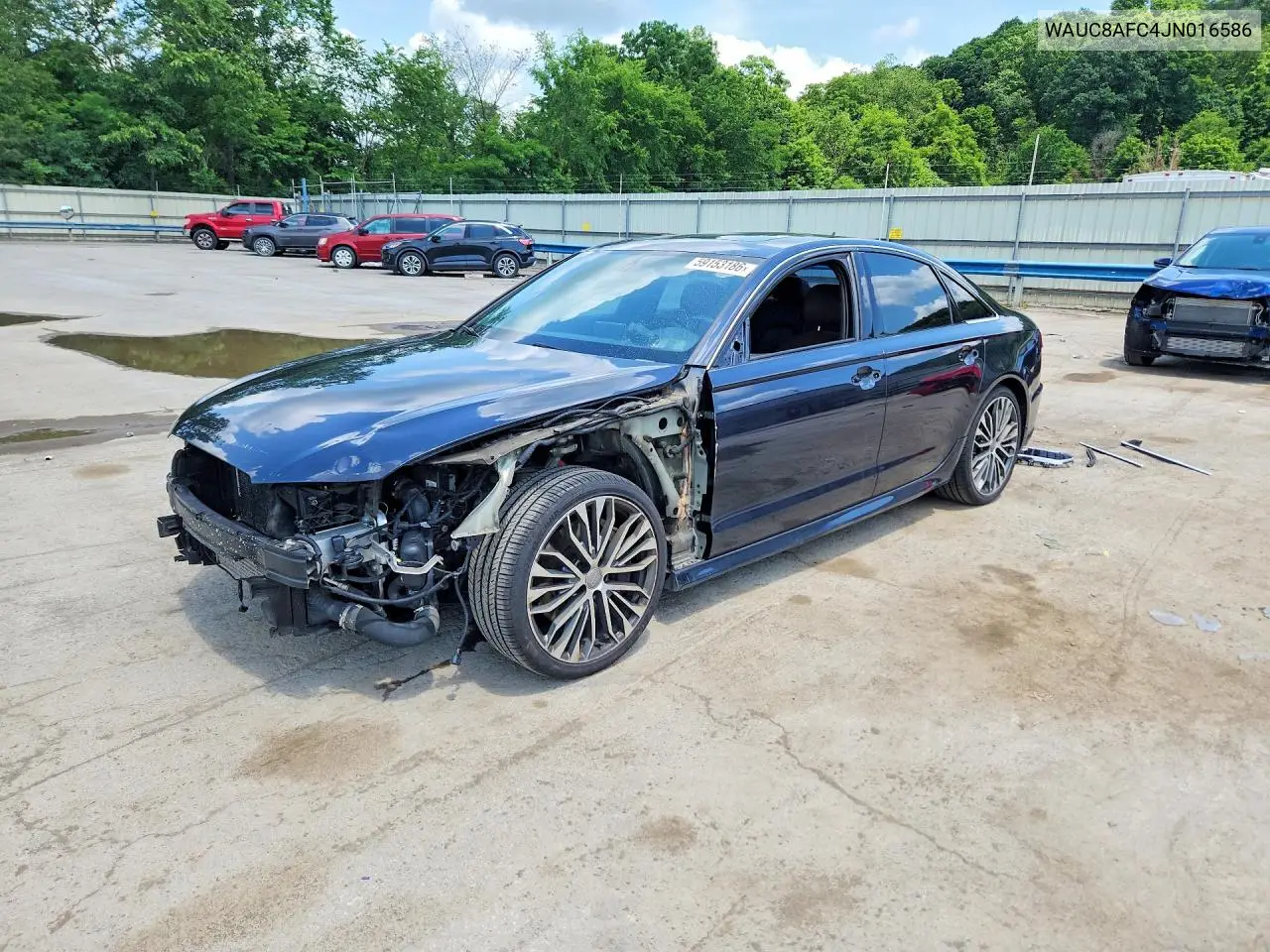 2018 Audi A6 Premium VIN: WAUC8AFC4JN016586 Lot: 59153186