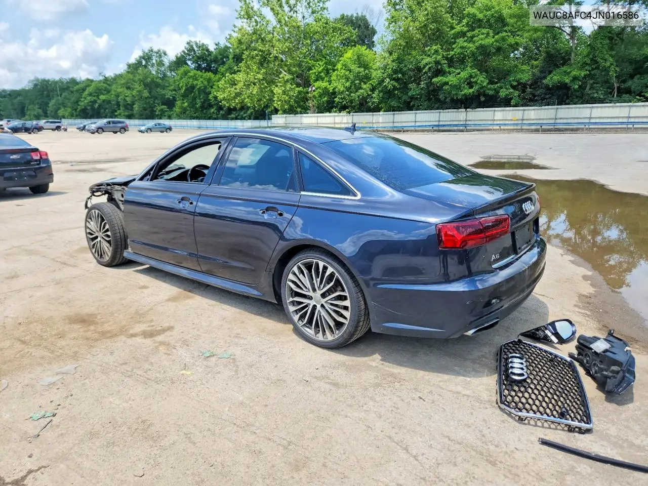2018 Audi A6 Premium VIN: WAUC8AFC4JN016586 Lot: 59153186
