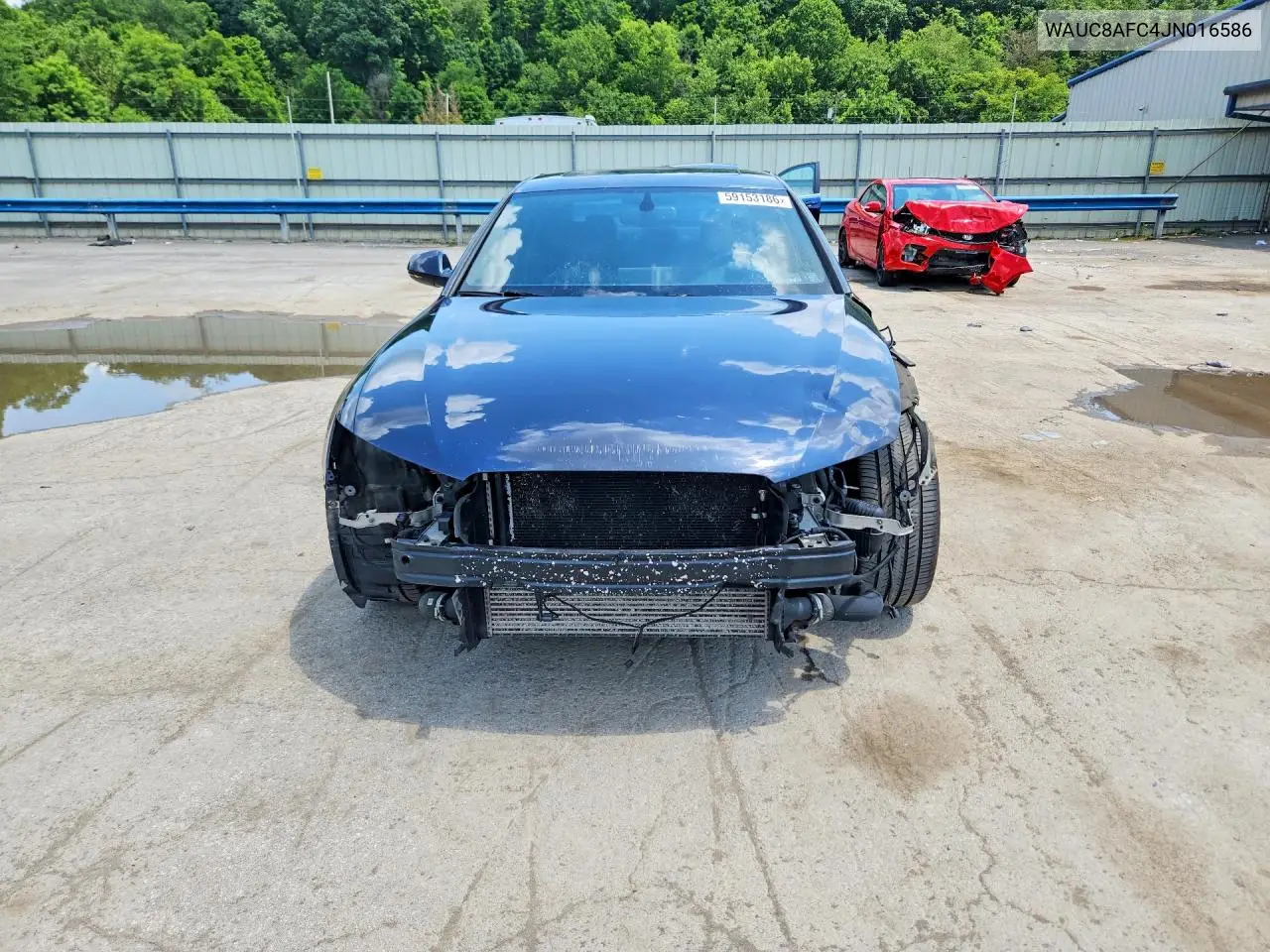 2018 Audi A6 Premium VIN: WAUC8AFC4JN016586 Lot: 59153186