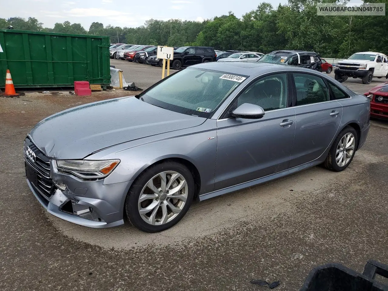 2018 Audi A6 Premium Plus VIN: WAUG8AFC3JN048785 Lot: 60300746