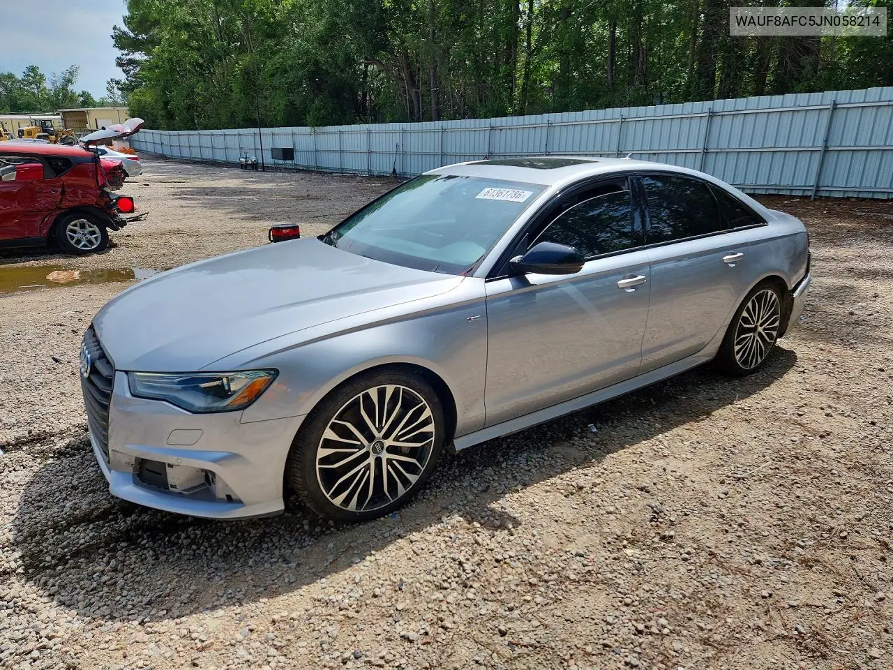 2018 Audi A6 Premium VIN: WAUF8AFC5JN058214 Lot: 61361786