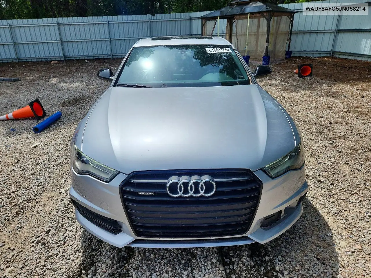 2018 Audi A6 Premium VIN: WAUF8AFC5JN058214 Lot: 61361786