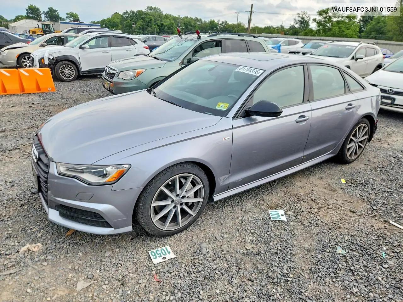2018 Audi A6 Premium VIN: WAUF8AFC3JN101559 Lot: 61784376