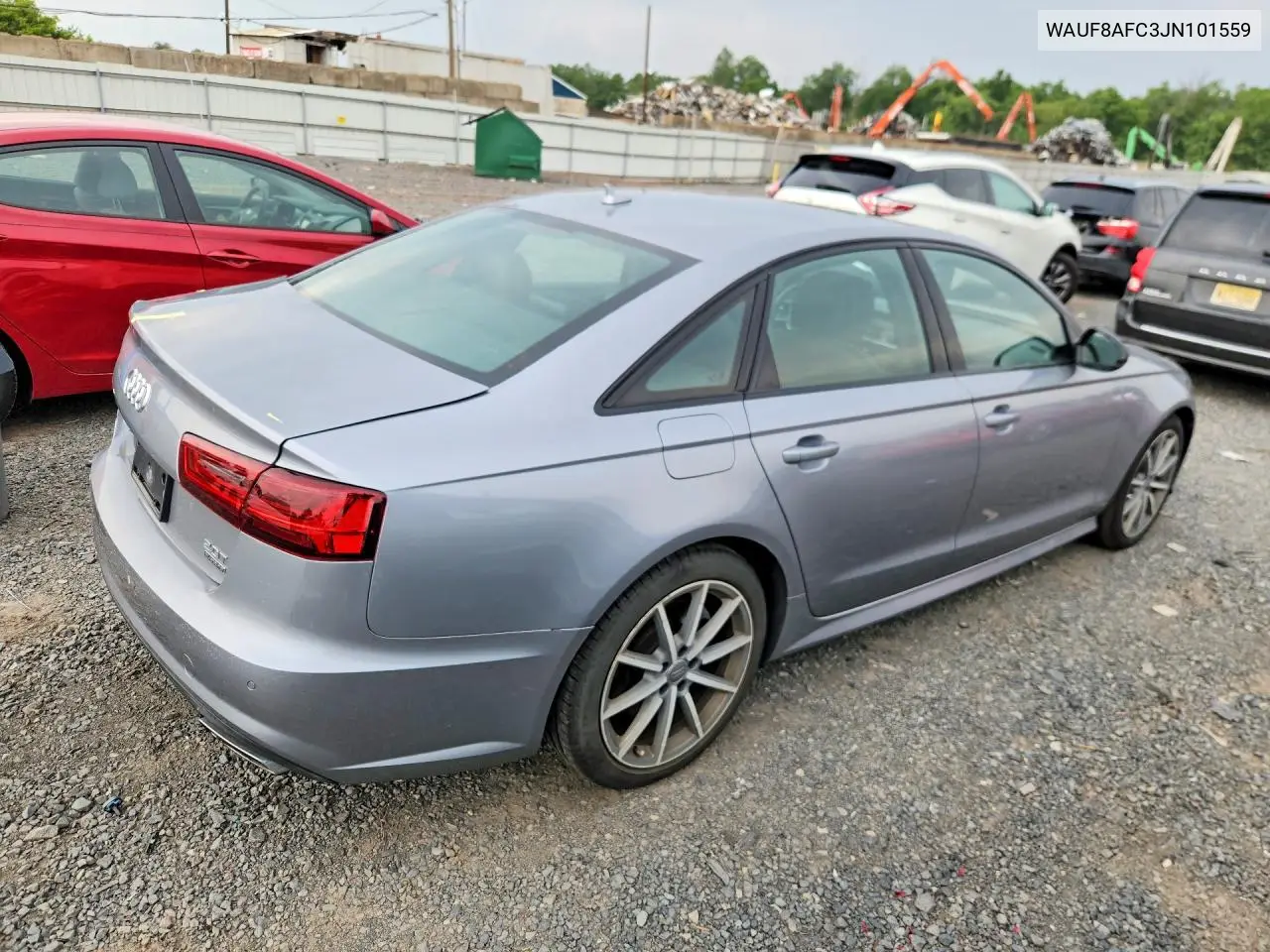 2018 Audi A6 Premium VIN: WAUF8AFC3JN101559 Lot: 61784376