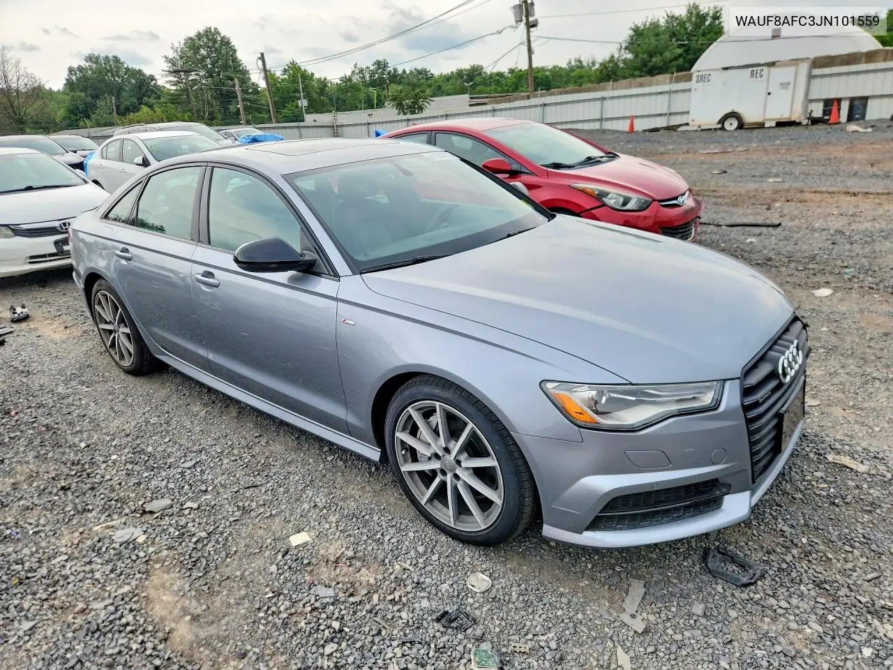2018 Audi A6 Premium VIN: WAUF8AFC3JN101559 Lot: 61784376
