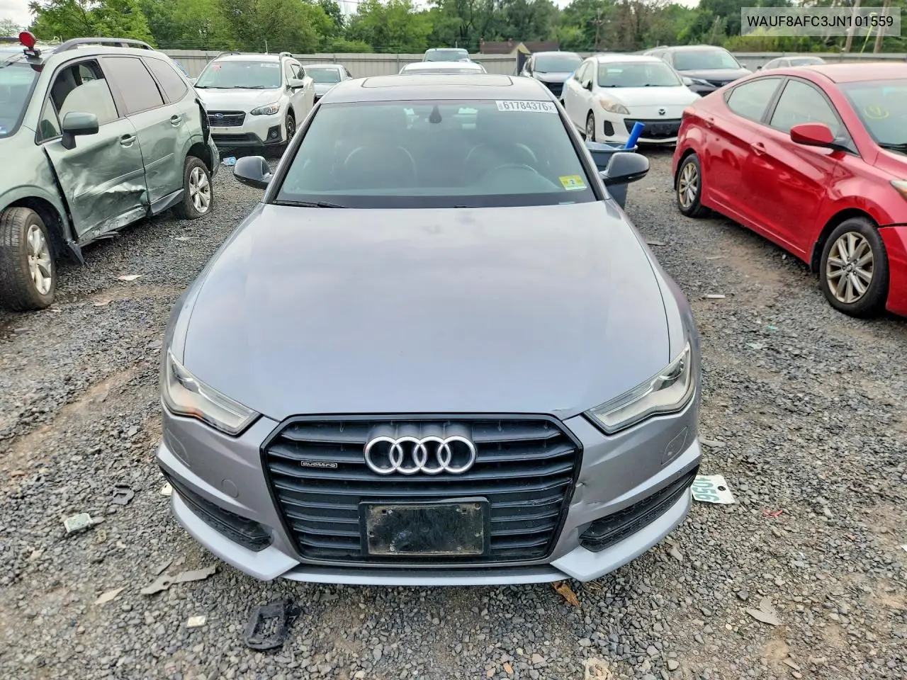 2018 Audi A6 Premium VIN: WAUF8AFC3JN101559 Lot: 61784376
