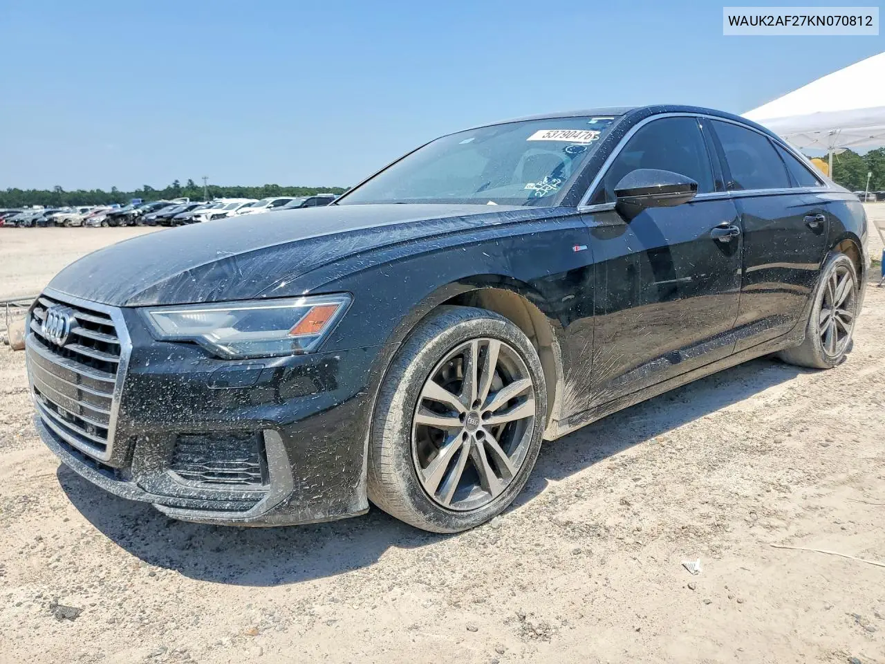 2019 Audi A6 Premium VIN: WAUK2AF27KN070812 Lot: 53790476