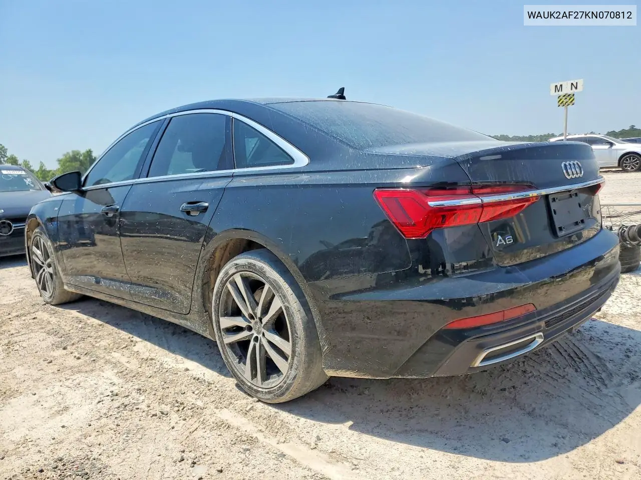 2019 Audi A6 Premium VIN: WAUK2AF27KN070812 Lot: 53790476