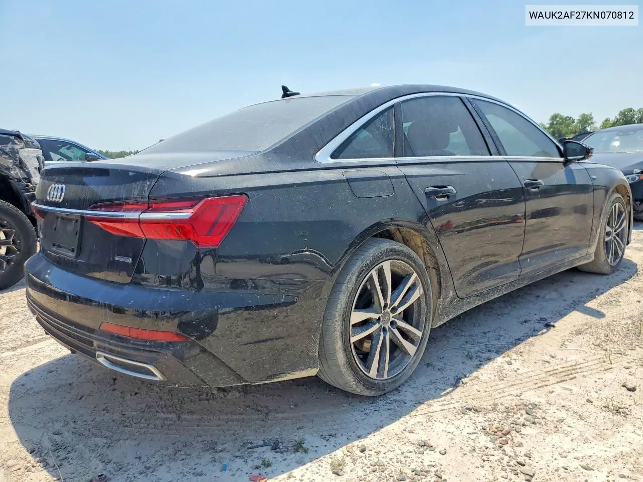 2019 Audi A6 Premium VIN: WAUK2AF27KN070812 Lot: 53790476