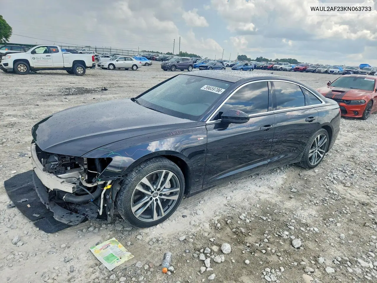 2019 Audi A6 Premium Plus VIN: WAUL2AF23KN063733 Lot: 59659786
