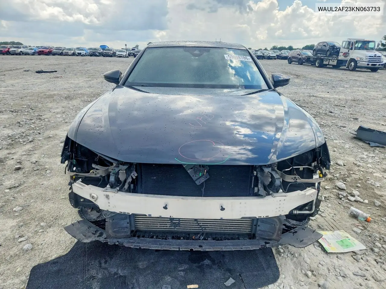 2019 Audi A6 Premium Plus VIN: WAUL2AF23KN063733 Lot: 59659786