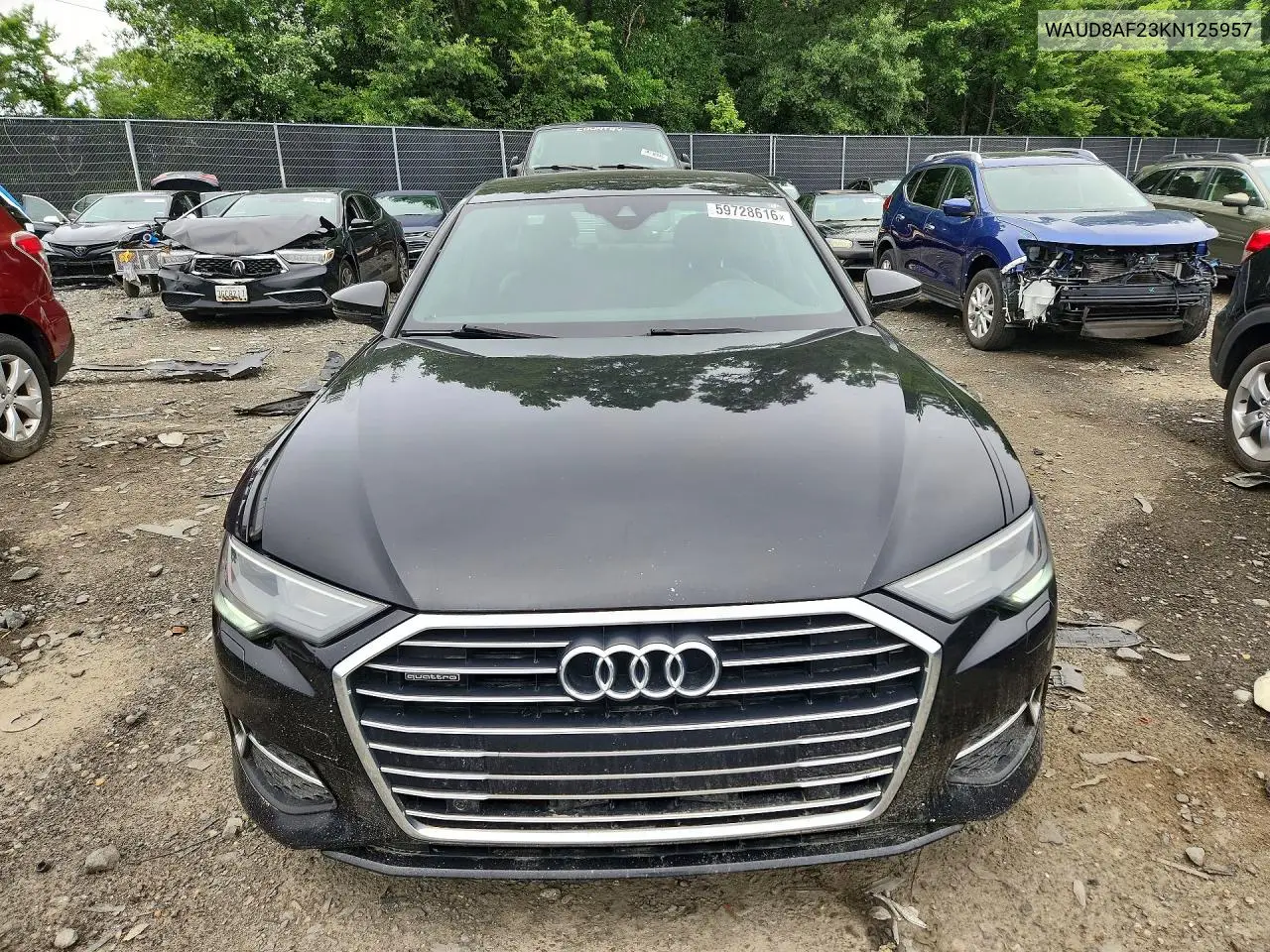 2019 Audi A6 Premium VIN: WAUD8AF23KN125957 Lot: 59728616