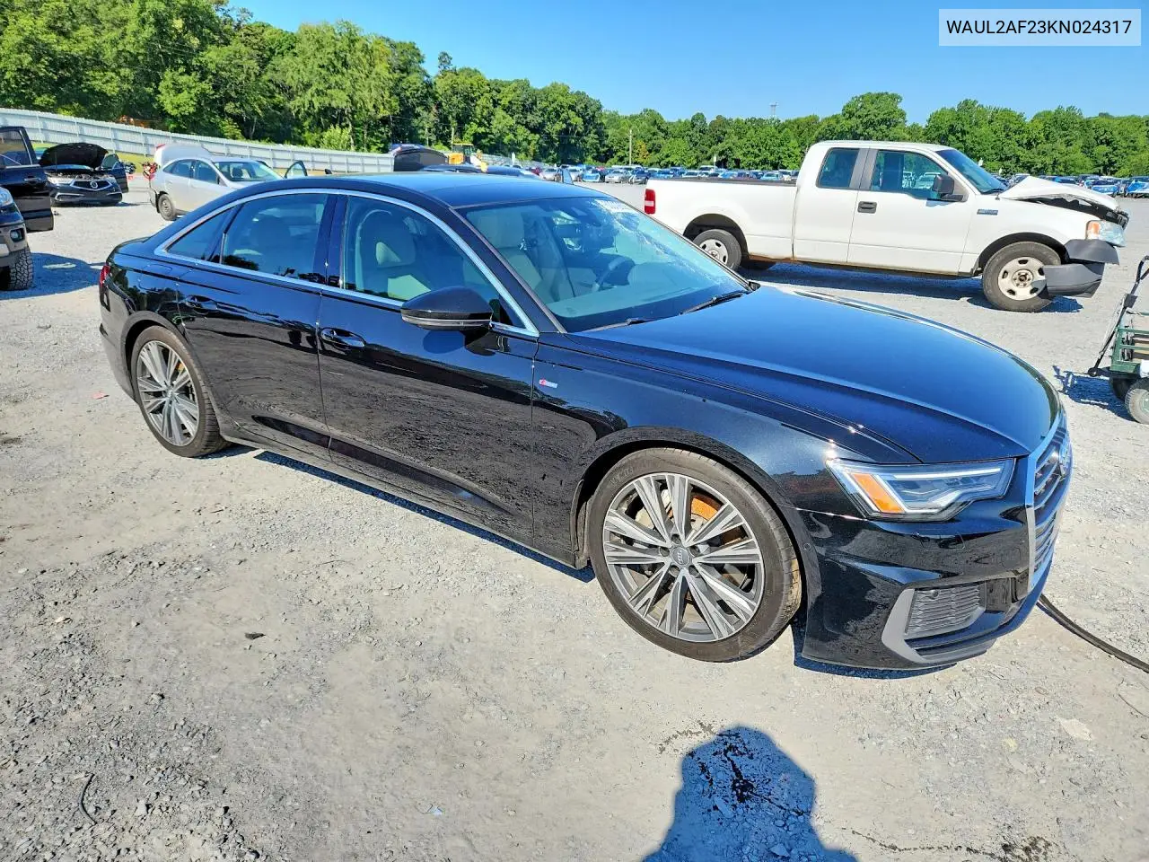 2019 Audi A6 Premium Plus VIN: WAUL2AF23KN024317 Lot: 60012636