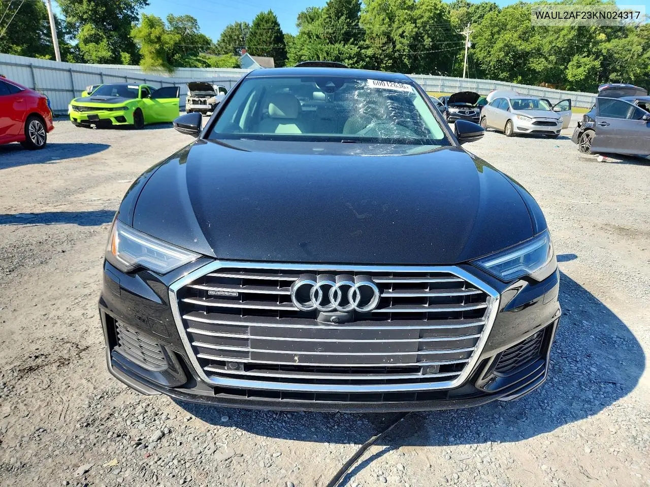2019 Audi A6 Premium Plus VIN: WAUL2AF23KN024317 Lot: 60012636