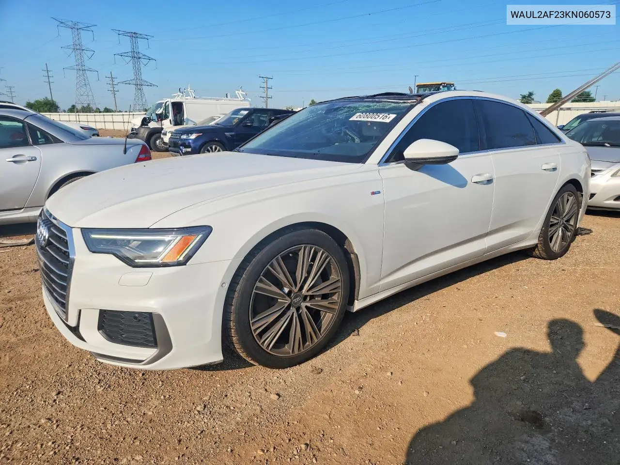 2019 Audi A6 Premium Plus VIN: WAUL2AF23KN060573 Lot: 60800516