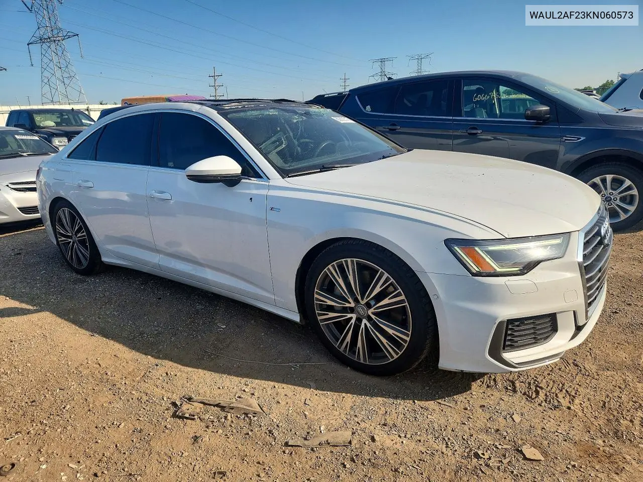 2019 Audi A6 Premium Plus VIN: WAUL2AF23KN060573 Lot: 60800516