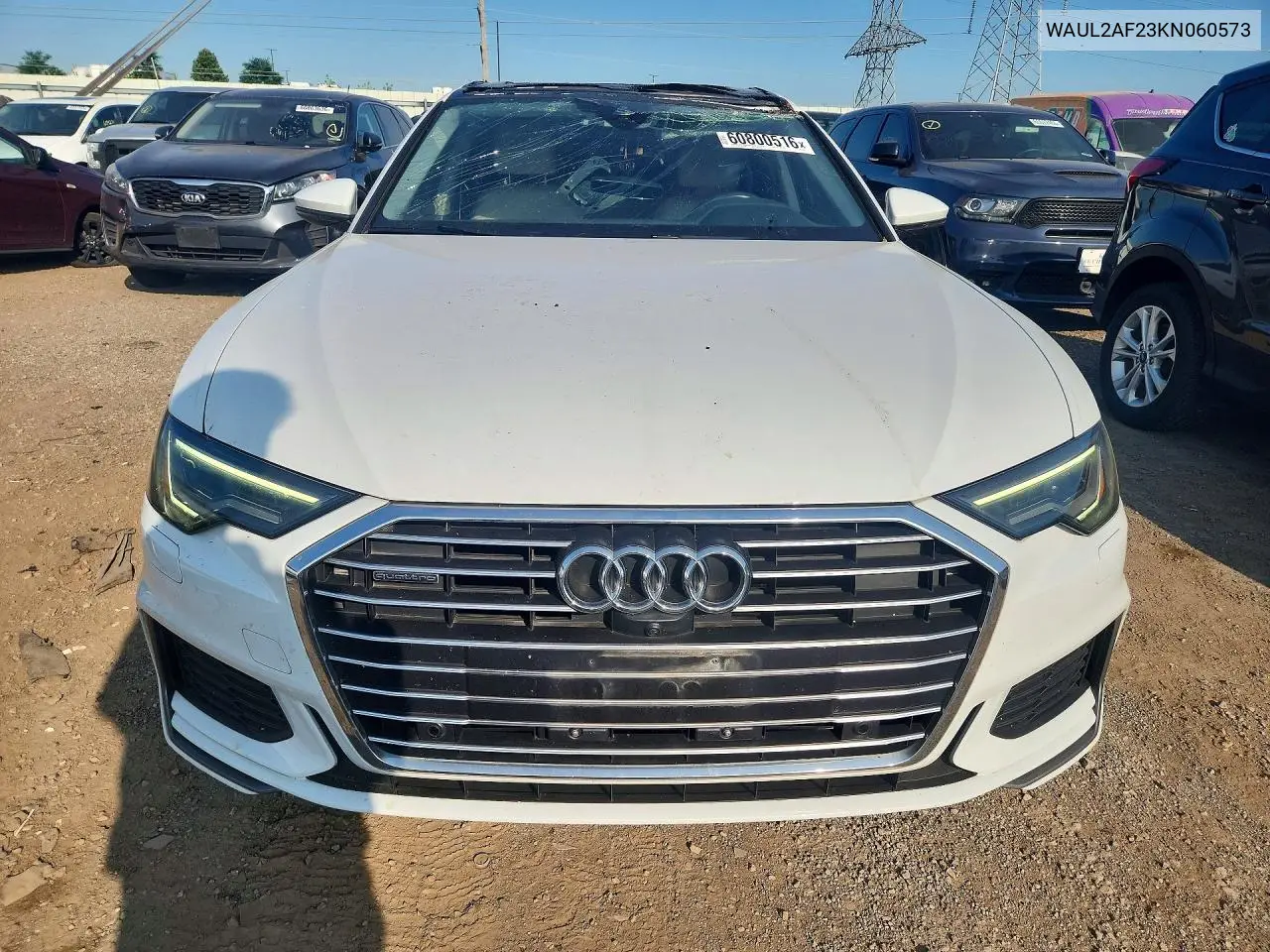 2019 Audi A6 Premium Plus VIN: WAUL2AF23KN060573 Lot: 60800516