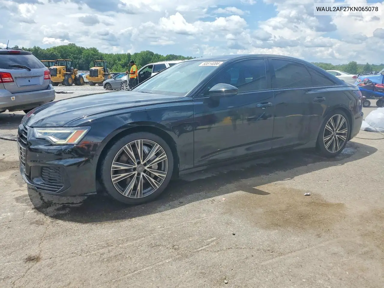 2019 Audi A6 Premium Plus VIN: WAUL2AF27KN065078 Lot: 60814086