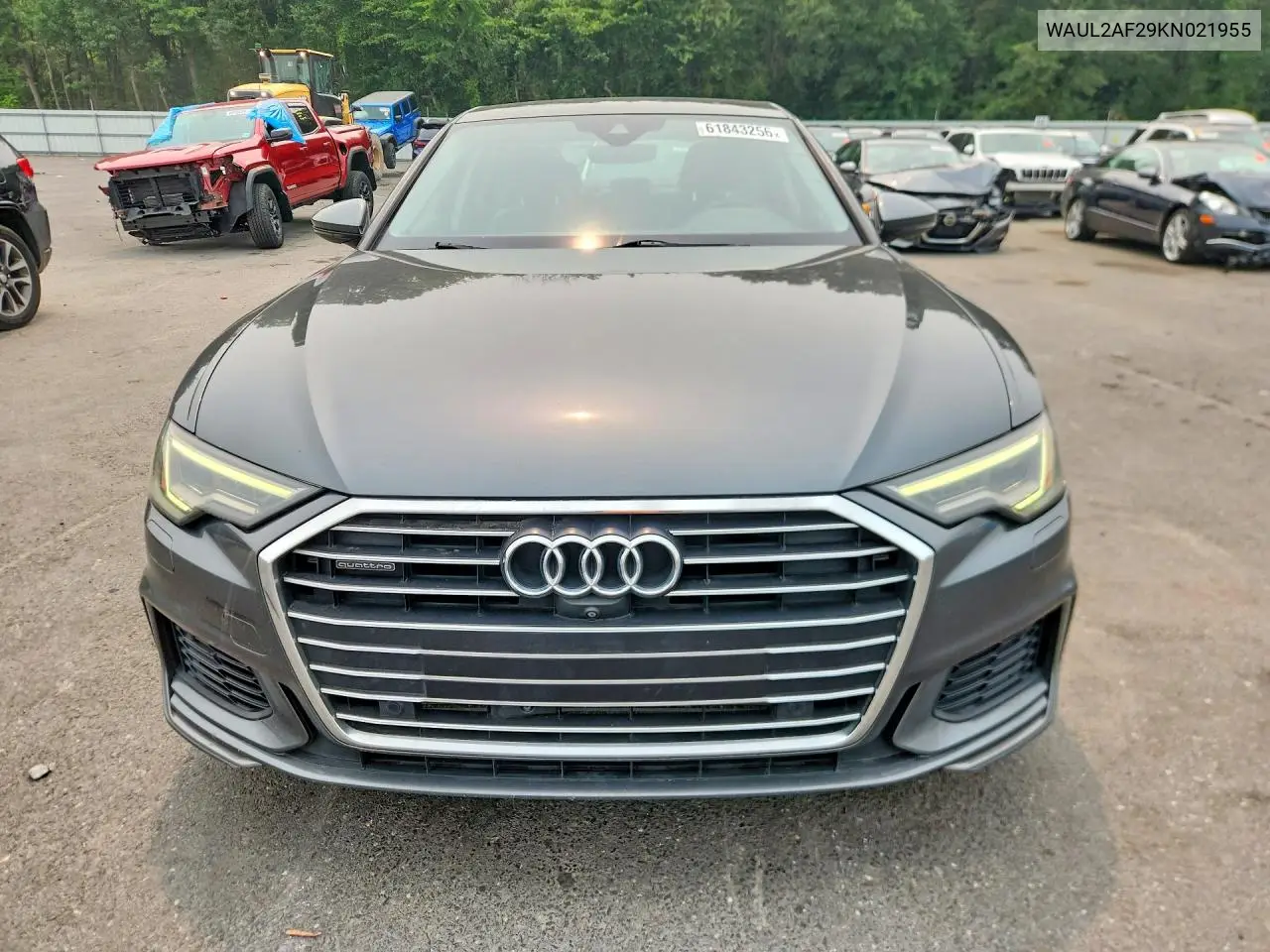 2019 Audi A6 Premium Plus VIN: WAUL2AF29KN021955 Lot: 61843256