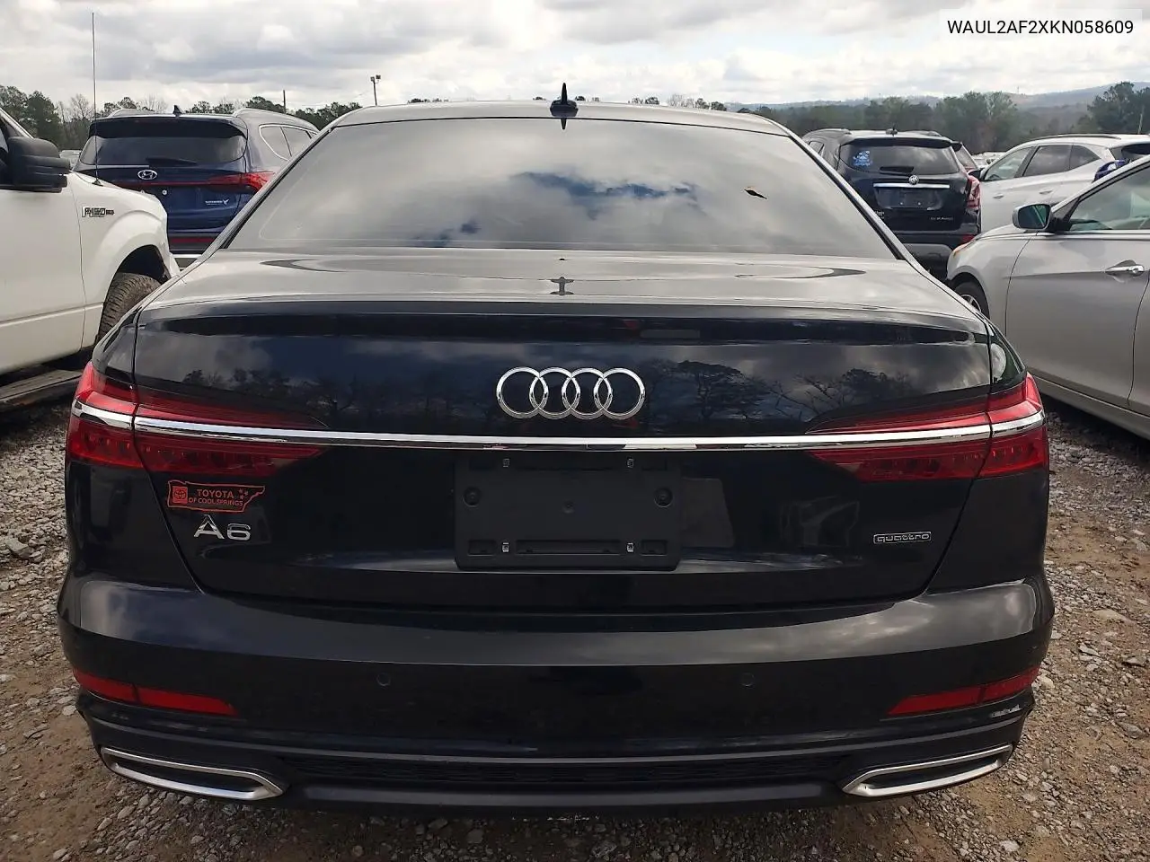2019 Audi A6 Premium Plus VIN: WAUL2AF2XKN058609 Lot: 79295065