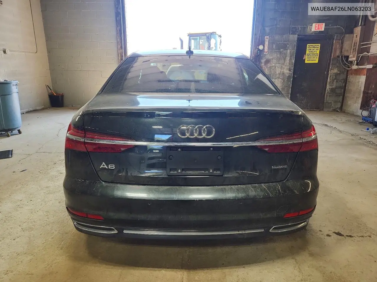 2020 Audi A6 Premium Plus VIN: WAUE8AF26LN063203 Lot: 61183426