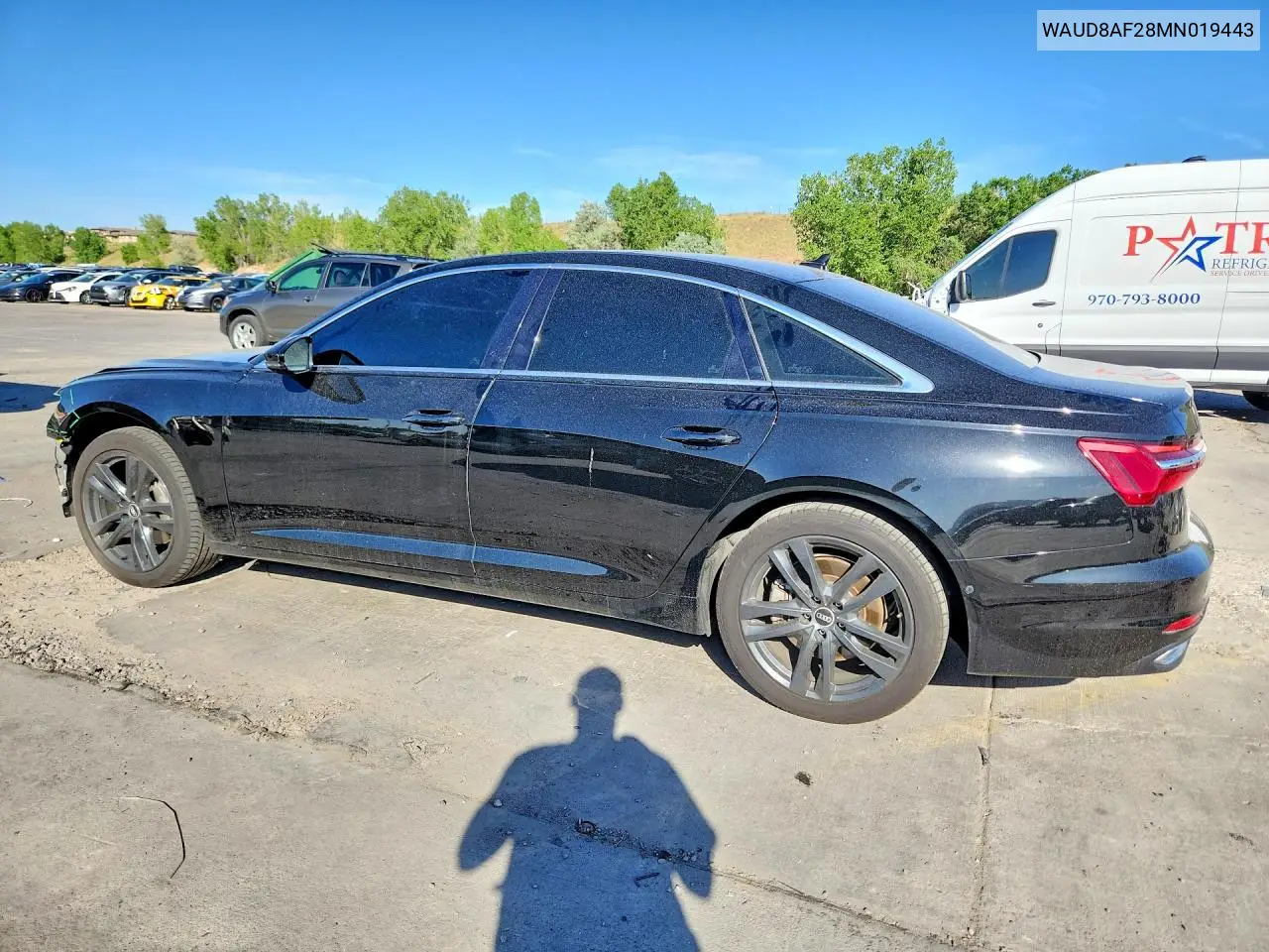 2021 Audi A6 Premium VIN: WAUD8AF28MN019443 Lot: 57057686