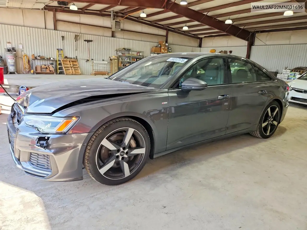 2021 Audi A6 Premium Plus VIN: WAUL2AF22MN031696 Lot: 59317176